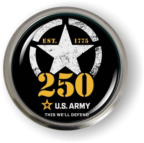 U.S. Army Birthdays 250th Anniversary Emblem